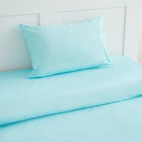 

Постельное белье Этель 1,5 сп Soft blue 143х215 см, 150х214 см, 50х70 см -1 шт