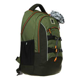 

Рюкзак школьный, Kite 813, 40 х 28 х 16 см, эргономичная спинка, хаки