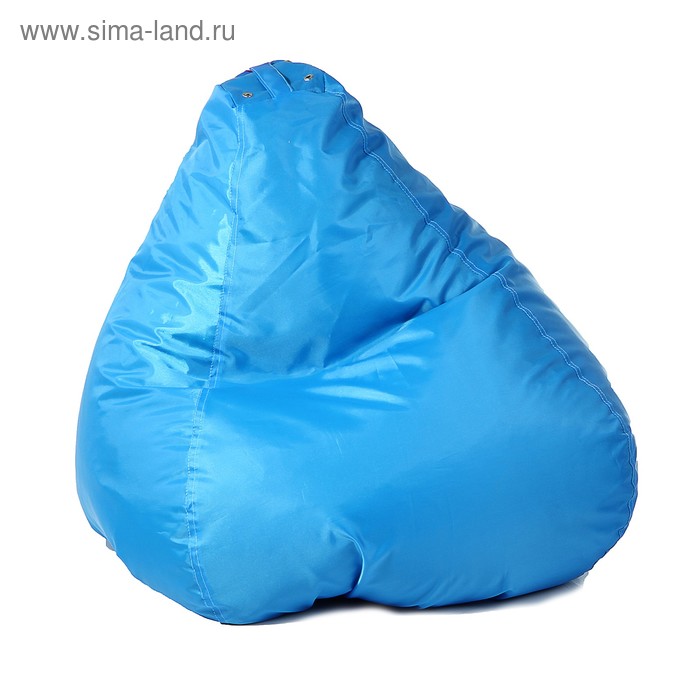 Кресло-мешок Малыш, диаметр 70 см, высота 80 см, цвет голубой