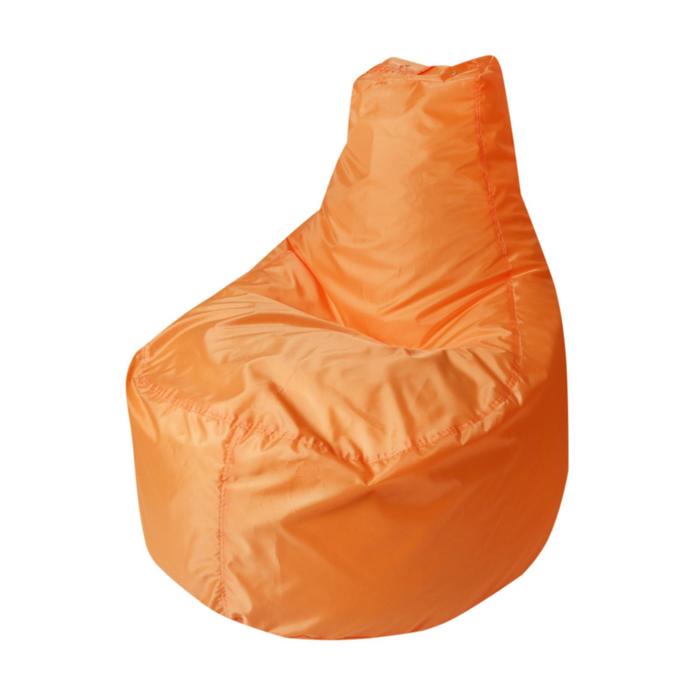 Кресло-мешок Банан, d90/h100, цвет оранжевый