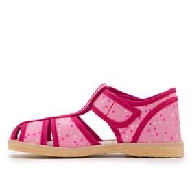 

Сандалии детские, цвет лиловый/звезда, размер 23