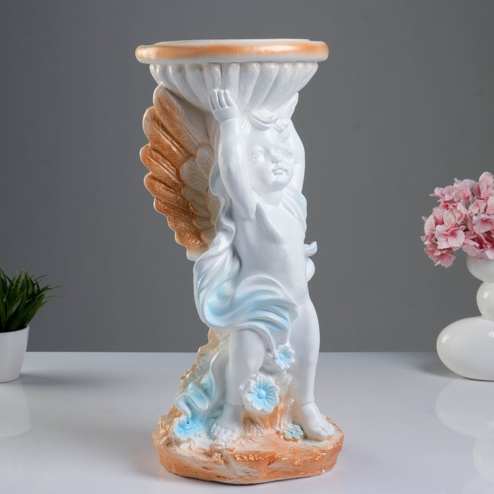 Кашпо "Ангел с чашей" микс