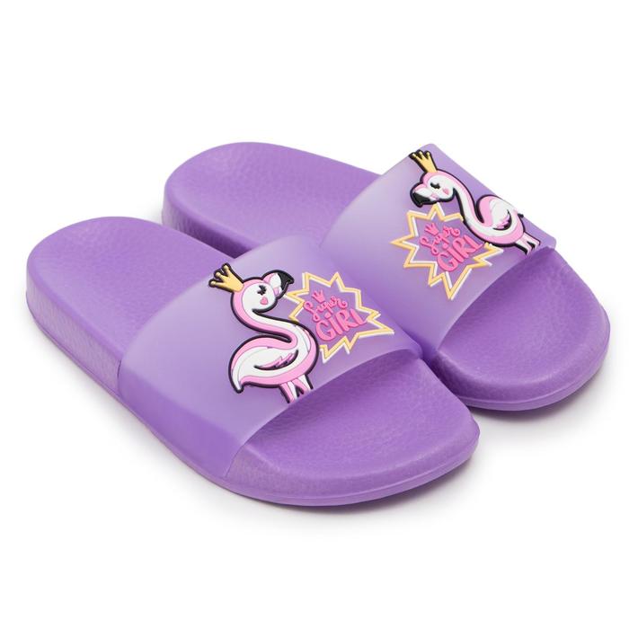 Слайдеры детские пляжные, цвет фиолетовый, размер 30