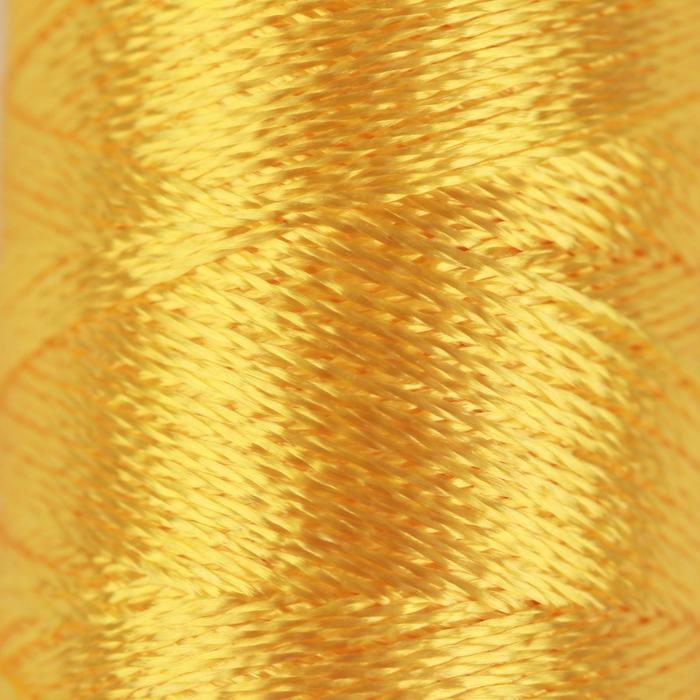Нитки для вышивания, 183 м, цвет жёлтый №3137