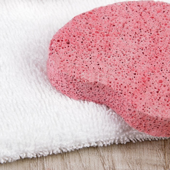 Пемза, цвет красный