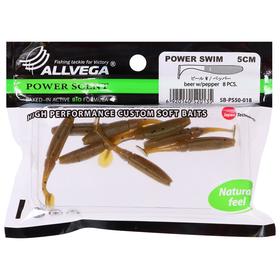 

Приманка съедобная Allvega Power Swim 5 см, 1 г, beer w/pepper 8 шт.