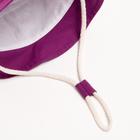 Панамка для девочки, цвет фиолетовый, размер 46-48 - Фото 10