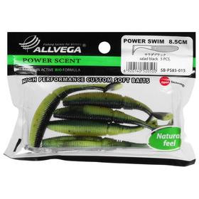 

Приманка съедобная Allvega Power Swim 8,5 см, 5,5 г, UV pearl ayu 5 шт.