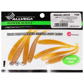 

Приманка съедобная Allvega Dream Leech 7 см, 1,2 г, UV pearl ayu 8 шт.