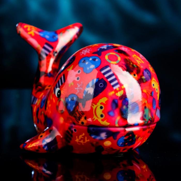 

Копилка "Кит Моби" 18x14,2x12,5см МИКС