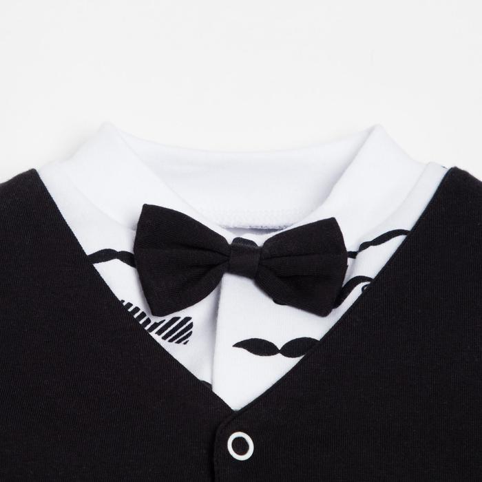 фото Комбинезон с жилеткой крошка я "джентльмен" рост 86-92 см