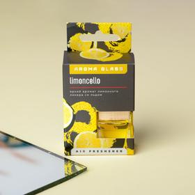 

Ароматизатор подвесной в стеклянном флаконе AG-16 "Limoncello" (лимонный ликер со льдом)