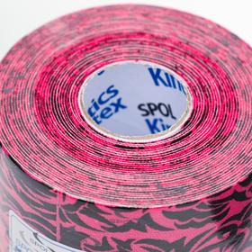 

Кинезио тейп Spol Tape Tatoo корейский, 5 см x 5 м, розовый