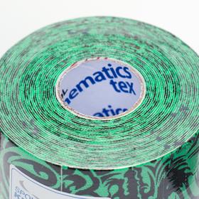 

Кинезио тейп Spol Tape Tatoo корейский, 5 см x 5 м, зелёный