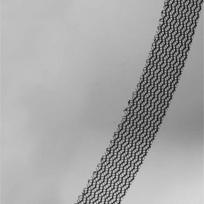 Лента для швов, 10 мм, 3 м, цвет чёрный