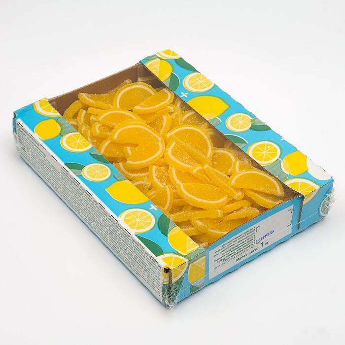 Мармелад желейный «Дольки» со вкусом лимона, 1 кг мармелад кондитерпром желейный со вкусом малины вес