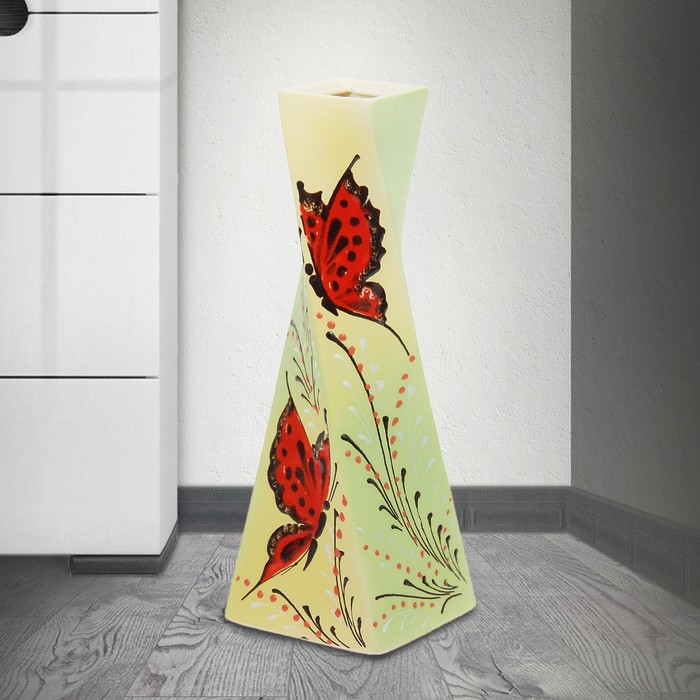 Ваза "Эквилибриум" средняя, бабочка