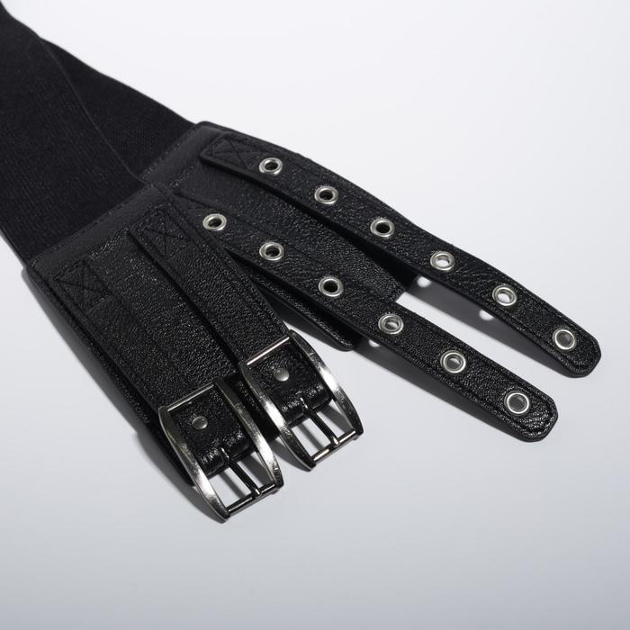 

Ремень женский, XS-L, ширина 6,8 см, цвет чёрный