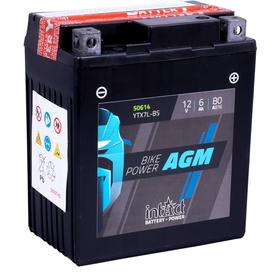 

Аккумулятор intAct IA YTX7L-BS, AGM, 12В, 6Ач, пуск ток 80 А, обратная (- +)