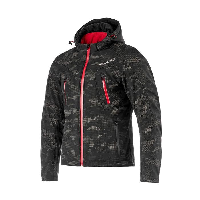 Куртка мужская MOTEQ Firefly, текстиль, размер M, черная