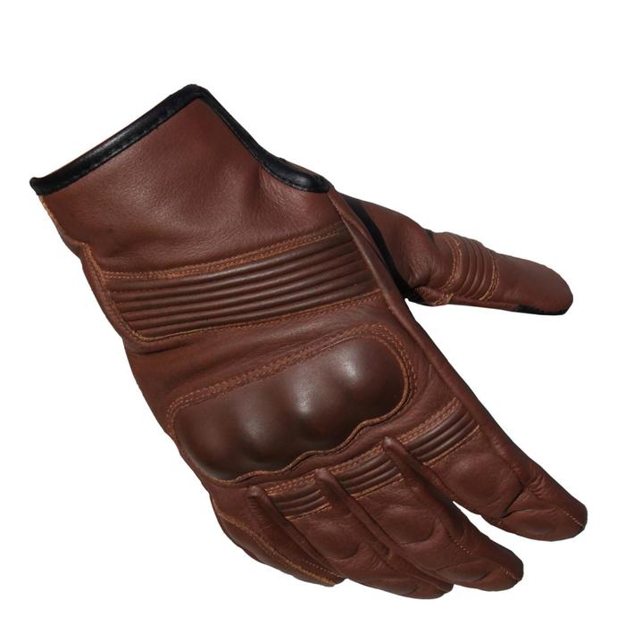 фото Перчатки кожаные, мужские moteq scooby, размер s, коричневые