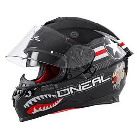 Шлем интеграл O’NEAL Challenger Wingman, глянец, цвет черный, размер XL Ош