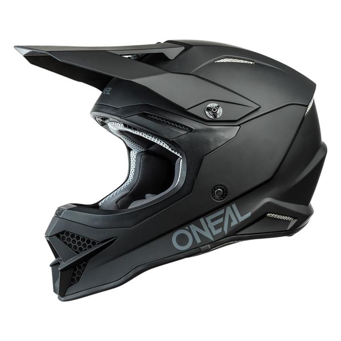 Шлем кроссовый O’NEAL 3Series SOLID цвет черный, размер L