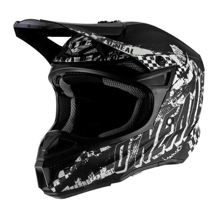 

Шлем кроссовый O’NEAL 5Series RIDER, размер M, чёрный, белый