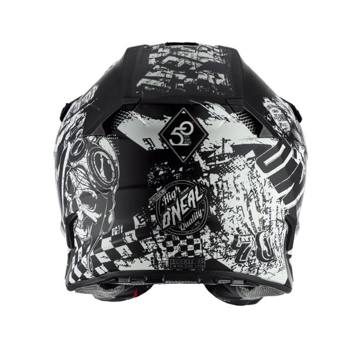 

Шлем кроссовый O’NEAL 5Series RIDER, размер XL, чёрный, белый