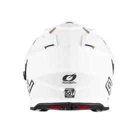 

Шлем кроссовый со стеклом O’NEAL Sierra FLAT , матовый, цвет белый, размер S