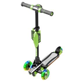 

Самокат Small Rider Premium Pro 3 со светящимися колёсами, цвет зелёный