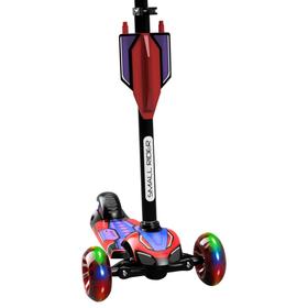 

Самокат Small Rider Turbo Spacecraft 3 со светящимися колёсами, цвет красный