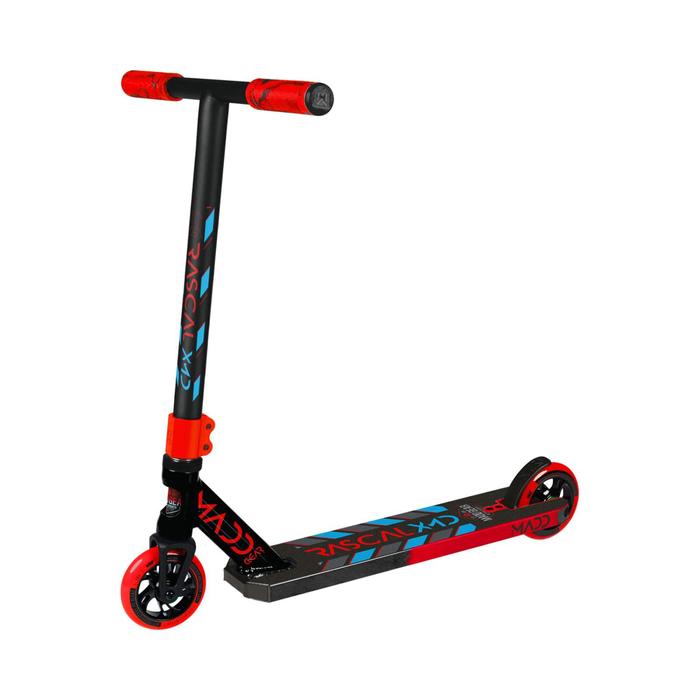 фото Трюковый самокат mgp kick rascal scooter (2020), цвет красно-синий mgp (madd gear)