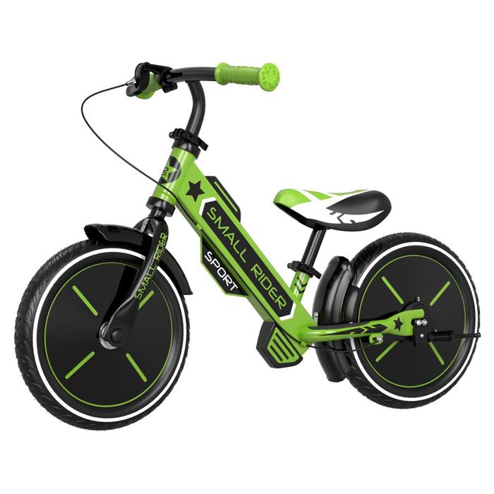 фото Беговел 12' small rider roadster sport air, цвет зеленый, 2021