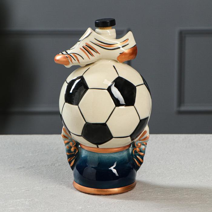 Штоф с рюмками "Мяч" 7 предметов, 1 л, микс