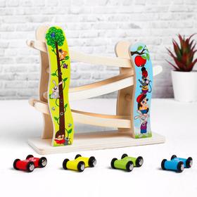 

Деревянная игрушка "Автотрек" 9,5х23,5х20,5 см