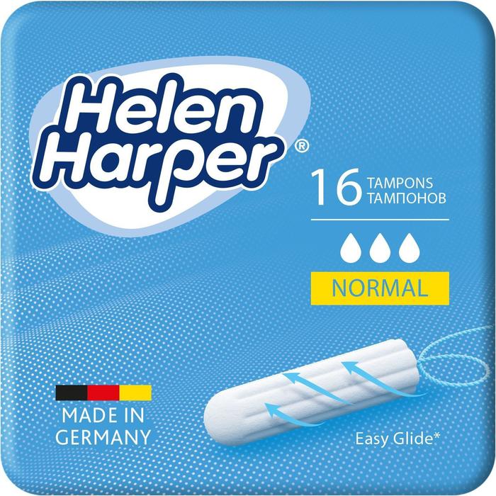 Тампоны безаппликаторные Helen Harper, Normal, 16 шт. тампоны helen harper super 16 шт