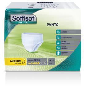 Soffisof Подгузники для взрослых AIR DRY PANTS EXTRA, размер M, 14 шт