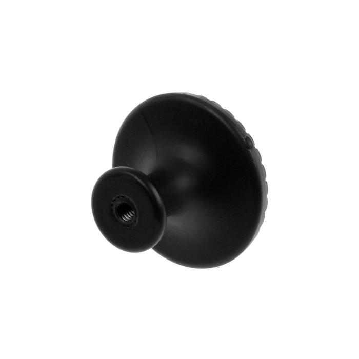 Ручка кнопка ТУНДРА РК205, цвет черный