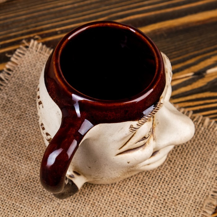 Кружка для пива "Рожа" 0,5 л, микс