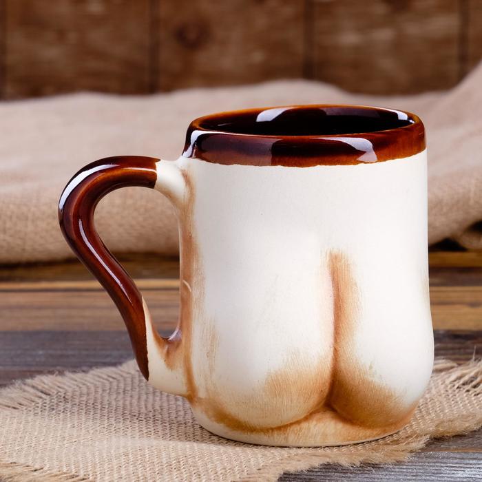 Кружка для пива "Женская фигура", микс, 0,5 л