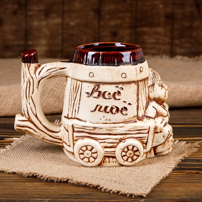 Кружка для пива "Телега" 0,7 л