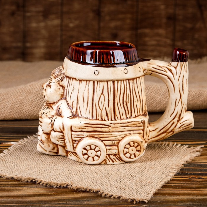 Кружка для пива "Телега" 0,7 л