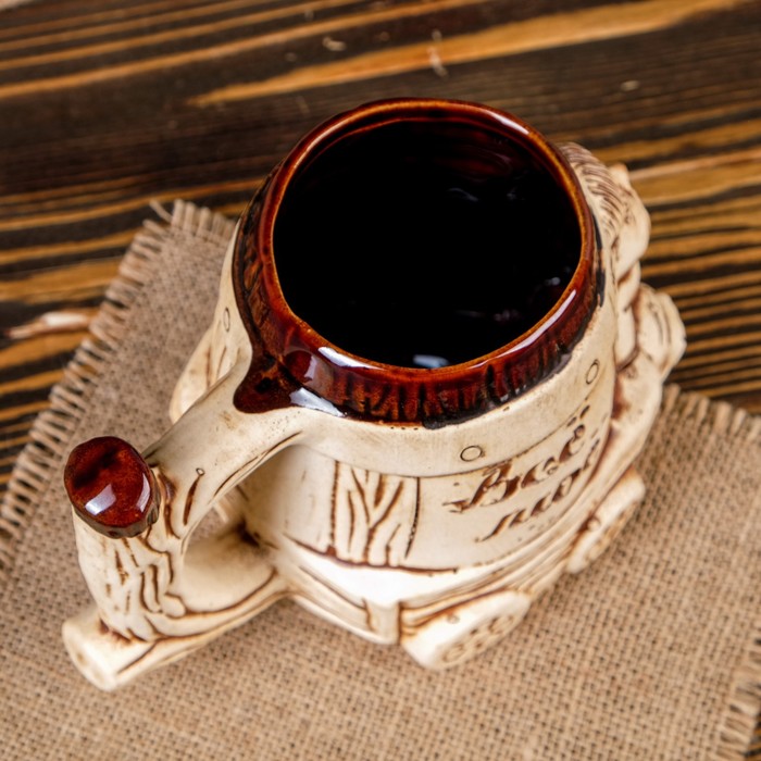 Кружка для пива "Телега" 0,7 л