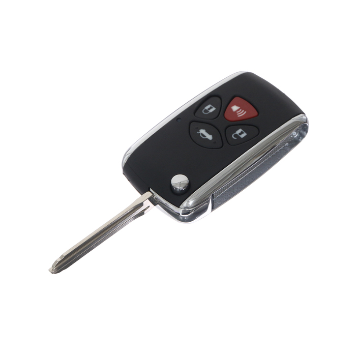 корпус дистанционного ключа с 4 кнопками для toyota prius rav4 camry corolla модифицированный складной автомобильный пульт дистанционного управления Корпус ключа, откидной, Toyota Corolla, Camry, Mark