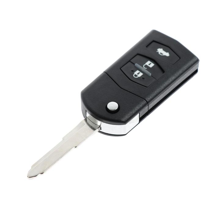 Корпус ключа, откидной, Mazda корпус ключа откидной kia k2 k3 k5 carens cerato forte 3 кнопки