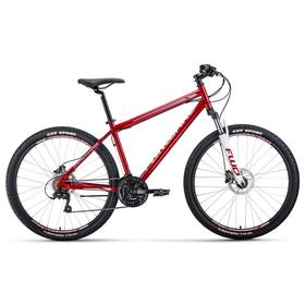 

Велосипед 27,5" Forward Sporting 3.0 disc, цвет темно-красный/серый, размер 19"