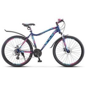 

Велосипед 26" Stels Miss-6100 MD, V030, цвет тёмно-синий, размер рамы 17"