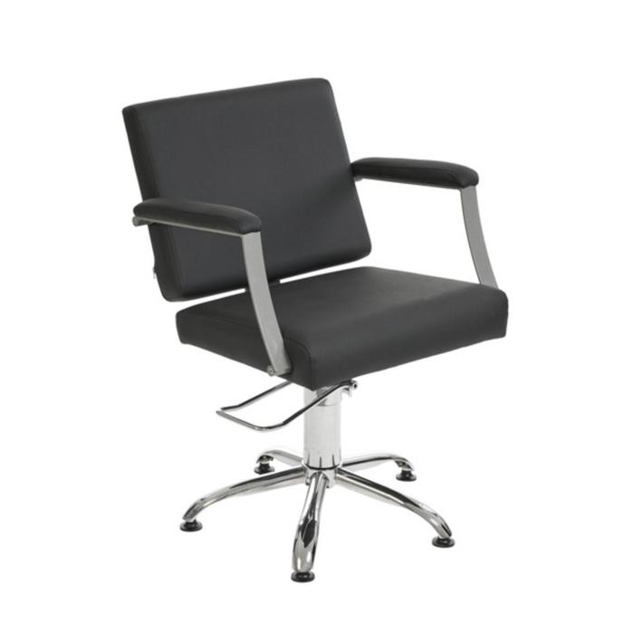 Парикмахерское кресло Оксфорд, цвет чёрный парикмахерское кресло manzano гидравлика fiato 72 цвет чёрный