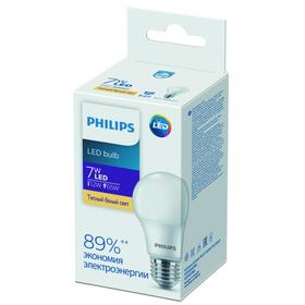 

Лампа светодиодная Ecohome LED Bulb 7W E27 3000К 1PF Philips 929002298967